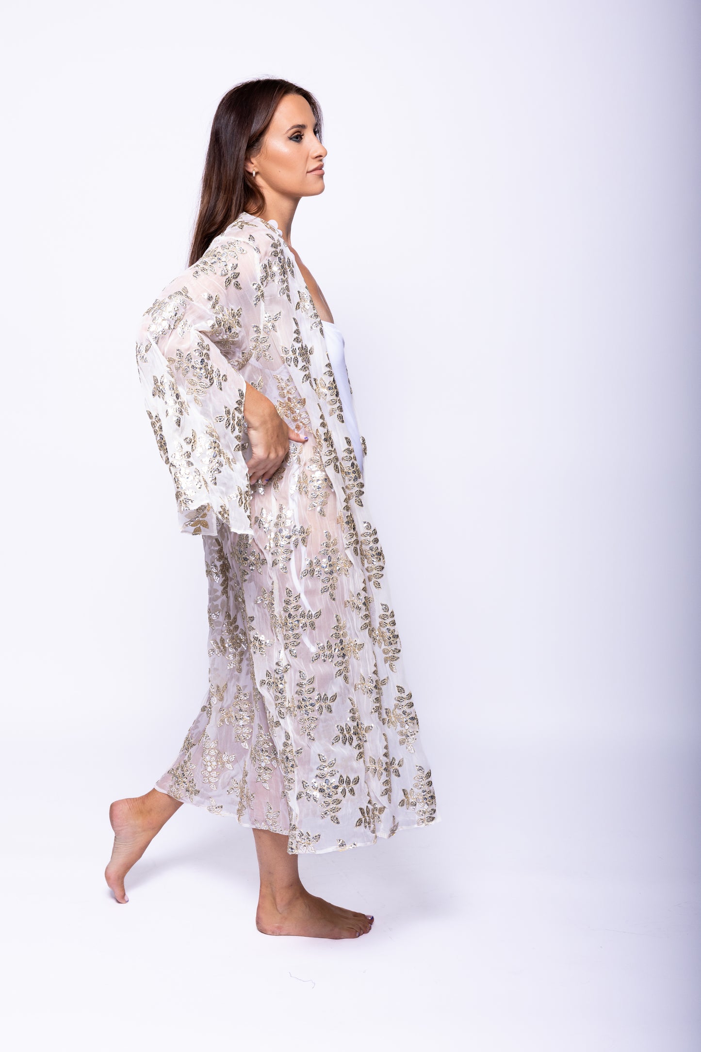 RIVA Gold Leaf Robe